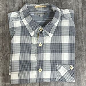 Ted Baker London Grey Plaid Button Down Shirt [1263]